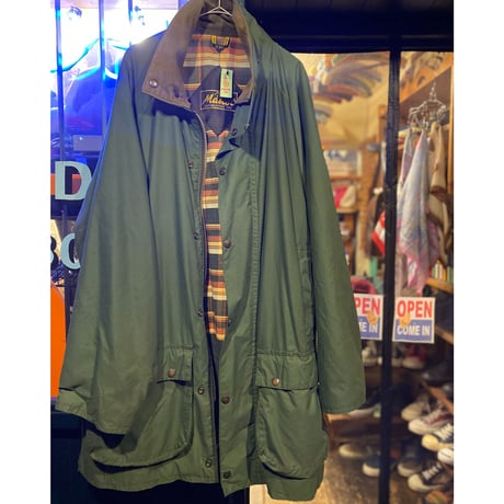 [USED] ハンティングロングコート / MADE IN ENGLAND.