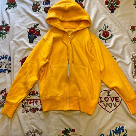 [USED] Yellow⭐︎ジップパーカー