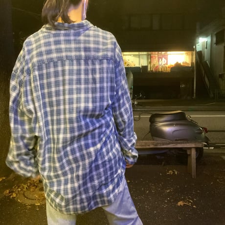 [USED] OLD GAP B.D  ネルシャツ