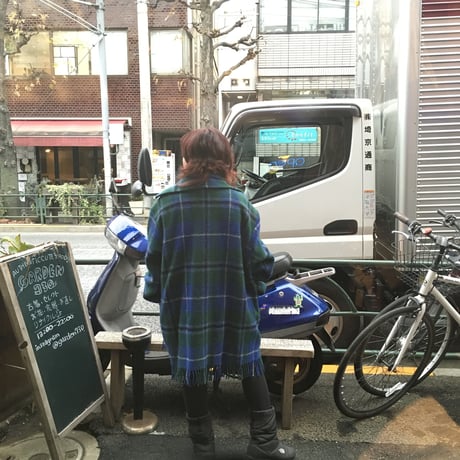 [USED] Wool フリンジコート