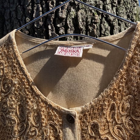 [USED] レーヨン刺繍チュニック