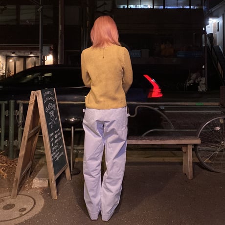 [USED] イイ色♡レースアップKNIT