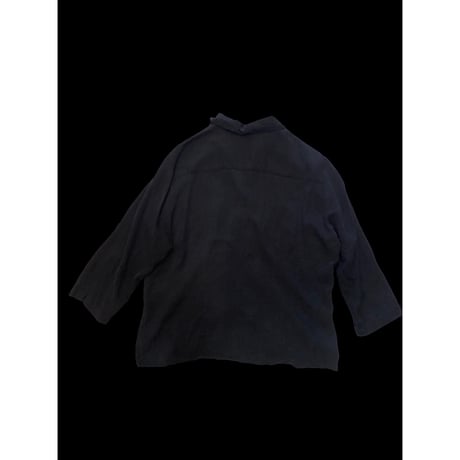 [USED] BLACK SILK SHIRTS