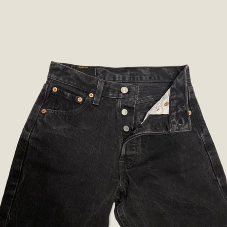 [USED] Levi's 501 STUDENT BLACK DENIM！