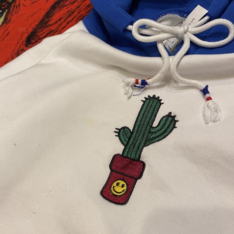 [USED] ニコちゃんサボテンPARKA☺︎🌵