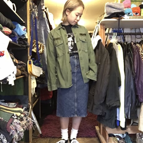 [USED] Denim シンプルタイトスカート