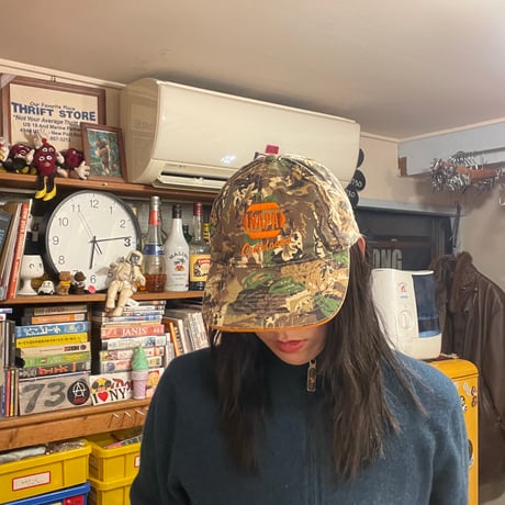 [USED] NAPA outdoor camo柄 cap 🍊
