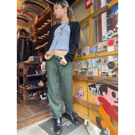 [USED]グリッターニットパンツ