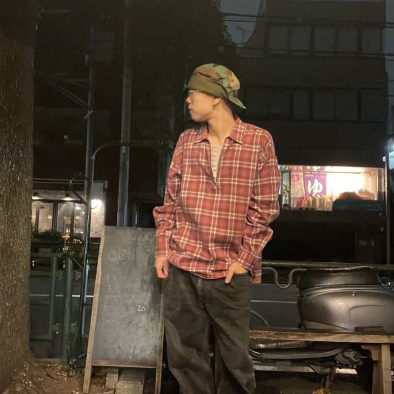 USED] ハーフジップ プルオーバーネル | garden730