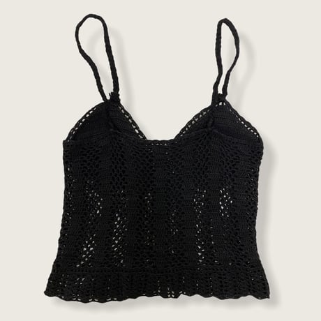 [USED] クロシェットBLACKビスチェ♡