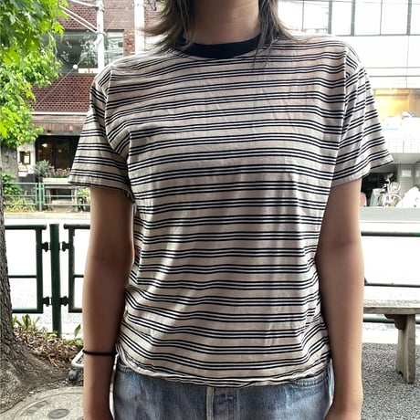 [USED] ボーダー チビtee