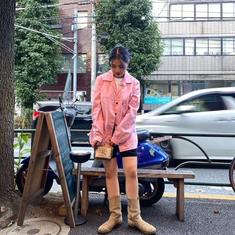 [USED］CUTE!Levis pink JKT♡