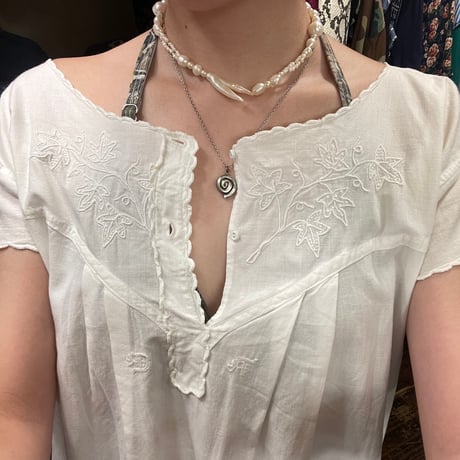[USED] Vintage♡ホワイトO/P