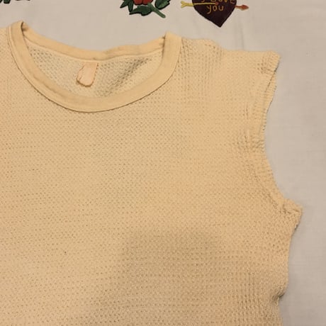 [USED] BEIGE ノースリーブ サーマル♡