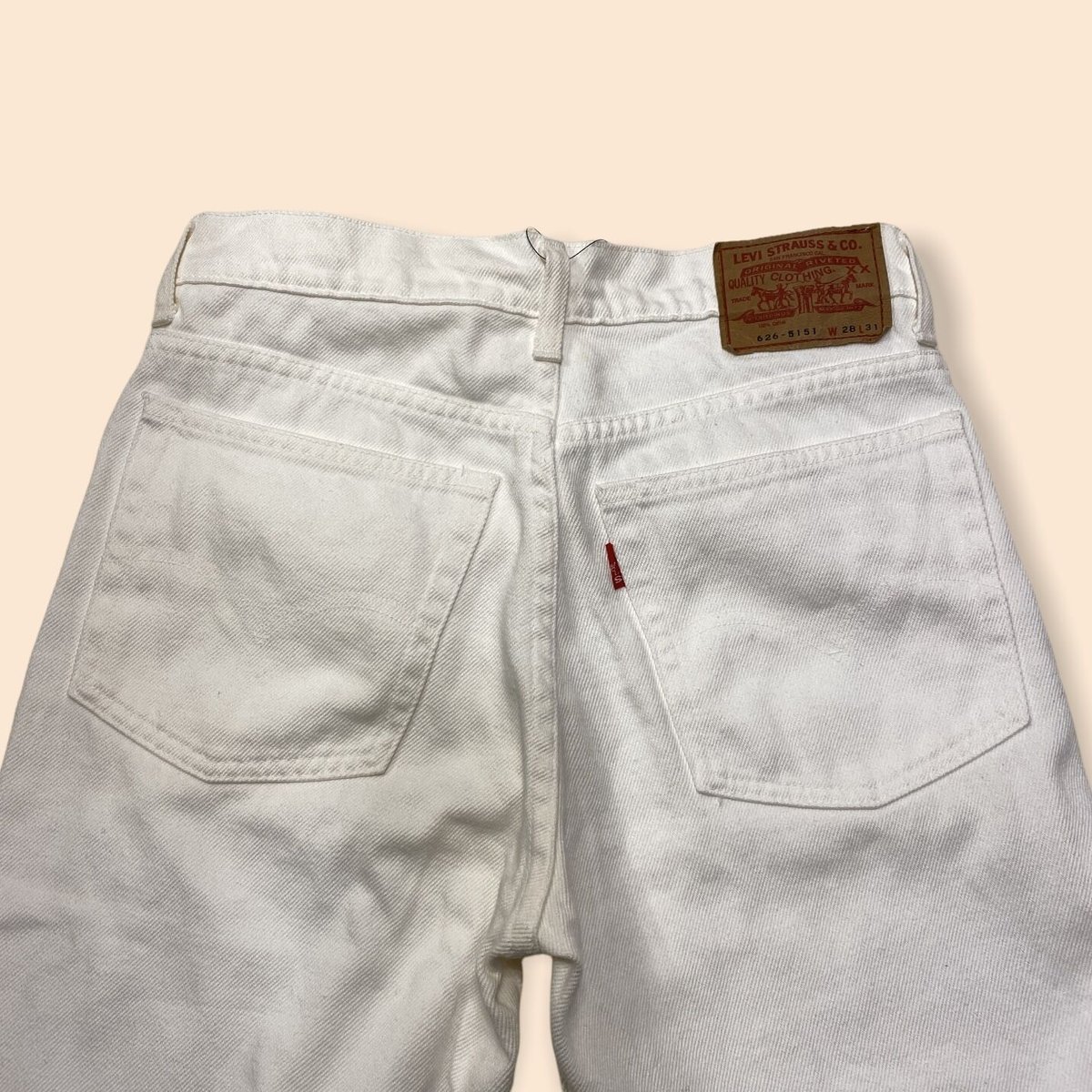 USED] Levis 626 WHITE DENIM！ | garden730