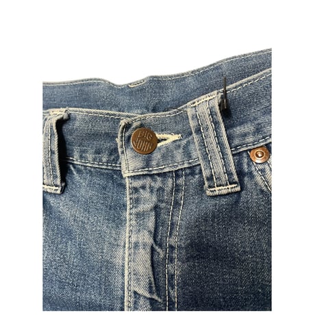 [USED] "BIG-JOHN"Cut off DENIM  PANTS