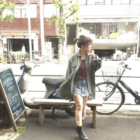 [USED] RRL /ダブルアールエル COTTON シャツ