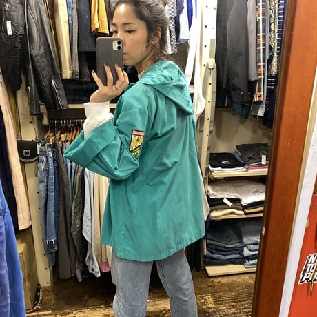 [USED] vintage "SCCV" コットンパーカー