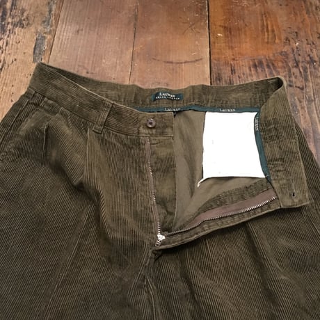 [USED] Ralph Lauren 太畝コーデュロイパンツ