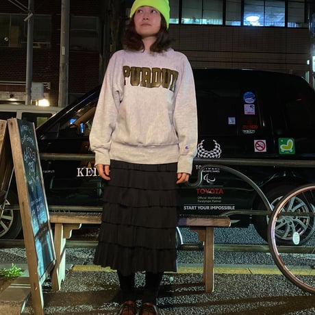 [USED]  BLACKプリーツスカート