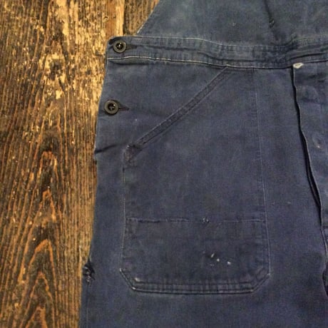 [USED] BLUE COTTON  オーバーオール