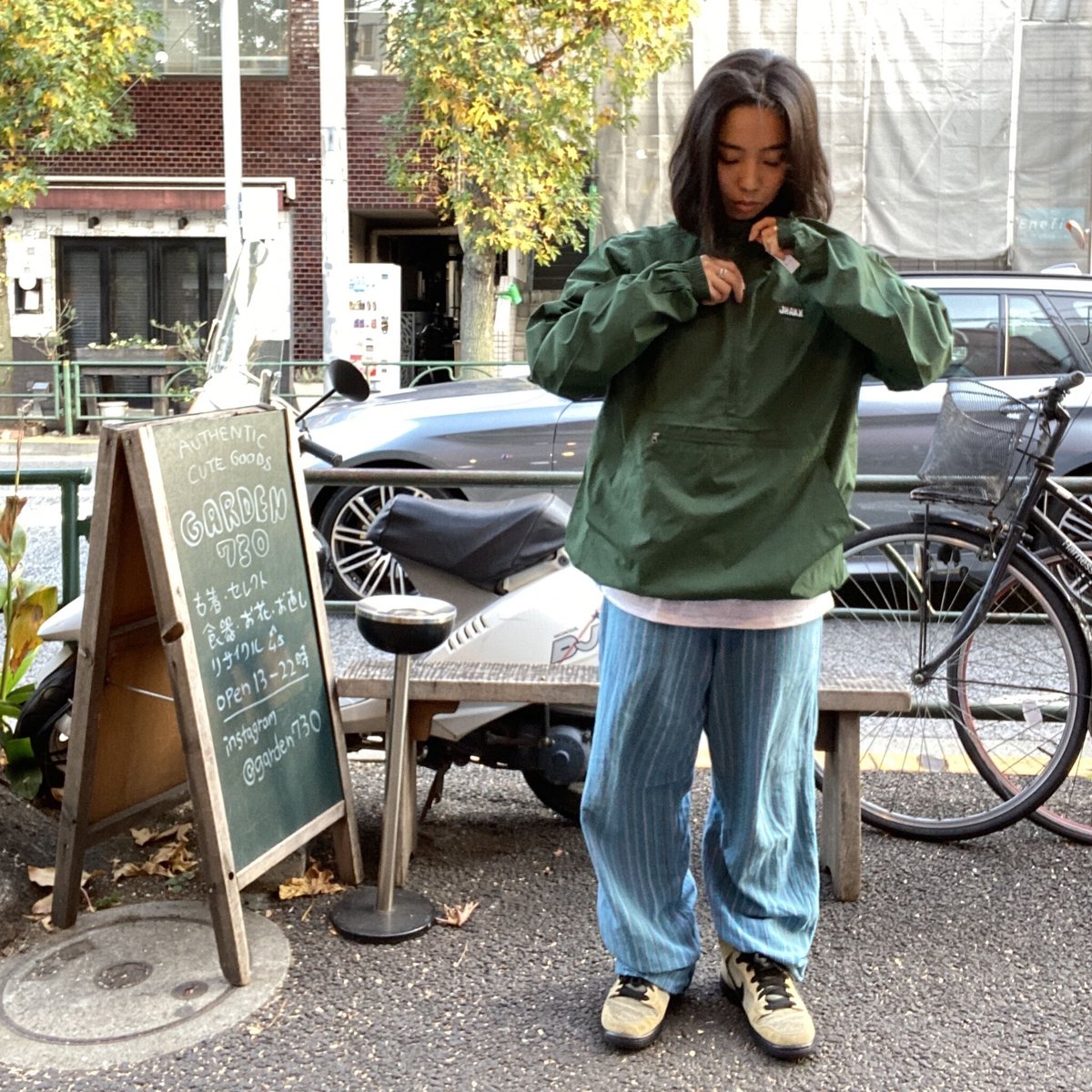 未使用タグ付 LIGHTTREKKER ハーフジップ アノラックジャケット asics - 未使用 タグ付き LIGHTTREKKER ハーフジップ アノラック