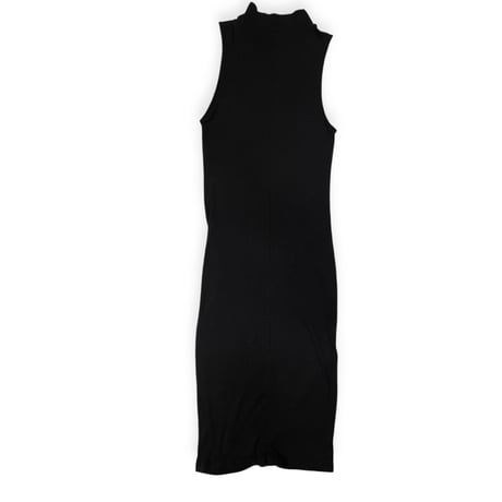 [USED] summer BLACK リブ ワンピース