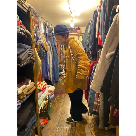 [USED] スエードレザーシャツ