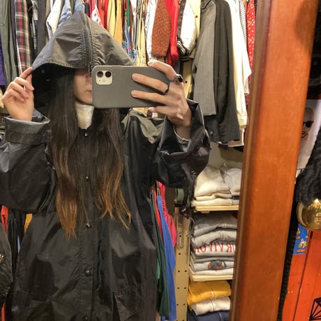 [USED] セーラーカラー NYLON COAT