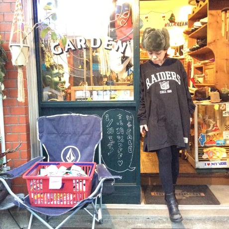 [USED] RAIDERS BIG BIG FOOTBALL Tee