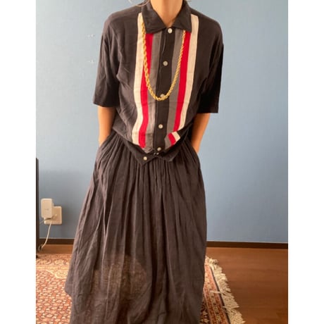 [USED] Good Size❤️Vintage レーヨンシャツ