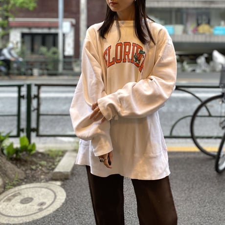 [USED] 80's SWEAT(染み込みプリント)