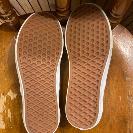 [USED] VANS CHECKER SLIP-ON / US6h