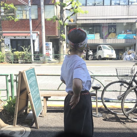 [USED]   COTTON ヘンリーネック  Tシャツ