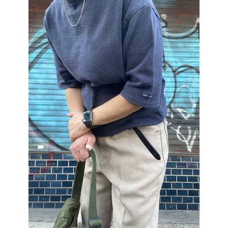 [USED] "SAINT JAMES" ボートネック/ NAVY