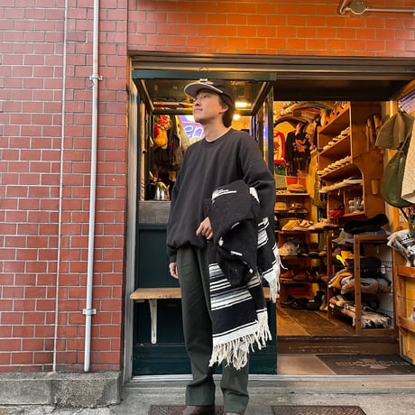 [USED] メキシカンラグ ポンチョ