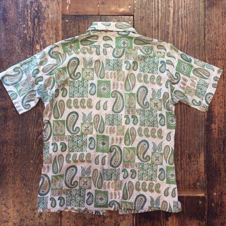 [USED] VINTAGE  "ARROW" ペイズリーシャツ