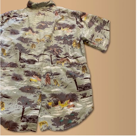 サファリ柄シャツ🐅