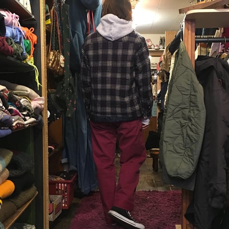 [USED] 裏地つき！肉厚WOOL シャツ