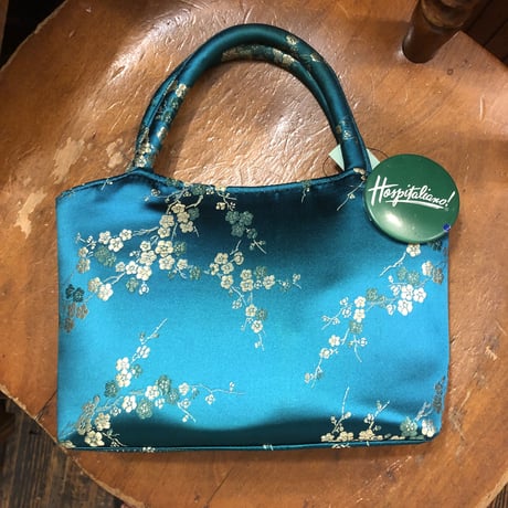 [USED] サテンCHINA ミニBAG❤️