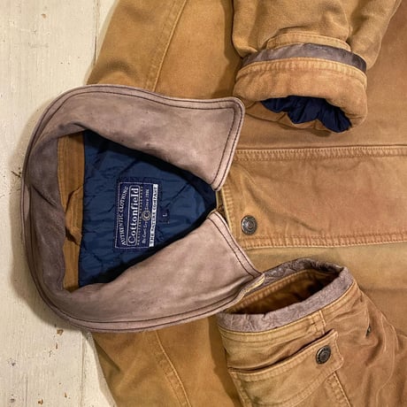 [USED] COTTON SUEDE ハンティングJKT