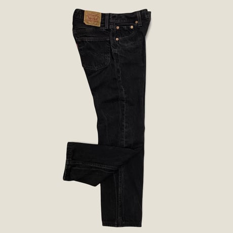 [USED] Levi's 501 STUDENT BLACK DENIM！