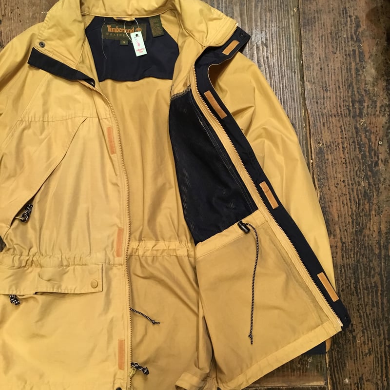 USED]Timberland マスタード色マウンテンパーカー | garden730