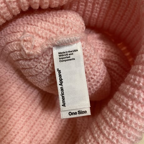 [USED] "American Apparel" アクリルビーニー♡