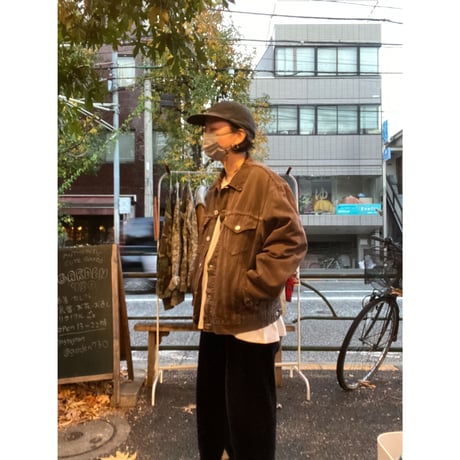 [USED] Levi's BROWN デニムJKT