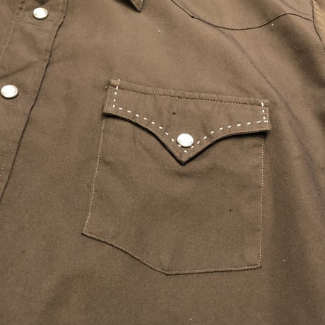 [USED] 70's H BAR C S /S ウエスタンシャツ🐄