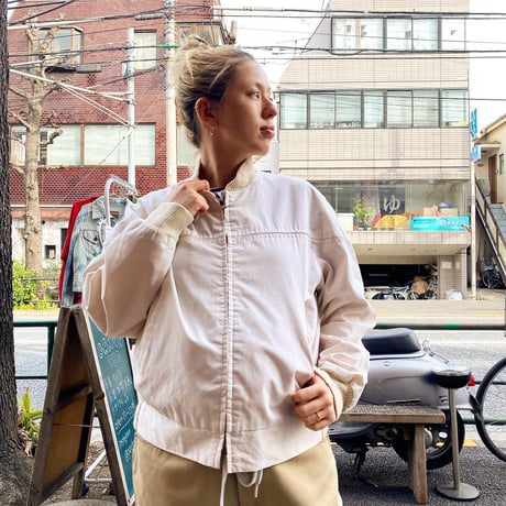 [USED] COTTON ZIP JKT