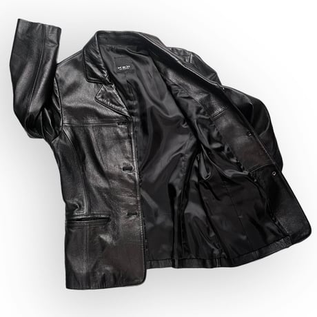 [USED] Real ラムLEATHER JKT Italy collection!