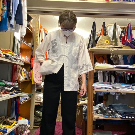 [USED] Vintage! Summer CHINA SHIRTS
