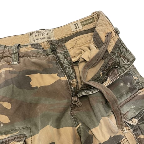 [USED] "ABERCROMBIE&FITCH" CAMOショーツ
